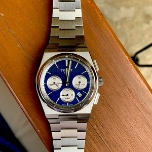 Tissot PRX Chronograph Blue Dial